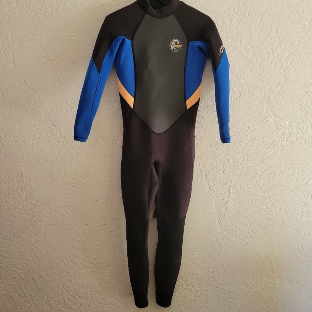 O'Neill Bahia 3:2 Black and Blue Wetsuit